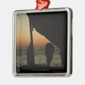 Schiff Ornament Aus Metall (Links)