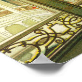 Schiff Patricia, Hamburg-Amerika-Linie Poster (Ecke)