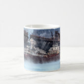 Schiff Philip R Clarke Zwei Häfen Minnesota Kaffeetasse (Mittel)