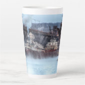 Schiff Philip R Clarke Zwei Häfen Minnesota Milchtasse (Vorderseite)