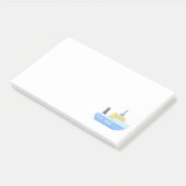 Schiff Post-it Klebezettel (angewinkelt)