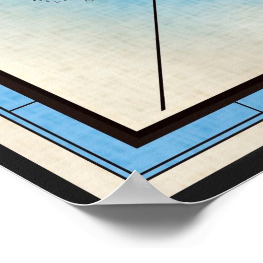 Schiff Poster (Ecke)