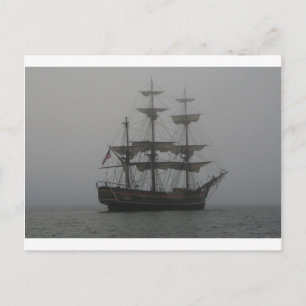 Schiff Postkarte