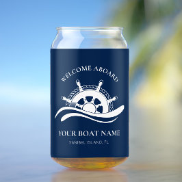 Schiff-Rad für die blaue Marine Dosenglas