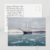 Schiff Rembrandt van Rijn 1947 Postkarte (Vorne/Hinten)