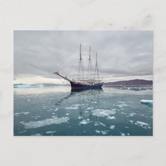 Schiff Rembrandt van Rijn 1947 Postkarte (Vorderseite)