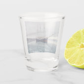 Schiff Rembrandt van Rijn 1947 Schnapsglas (Rückseite)