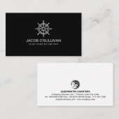 Schiff-Schiff-Charta Fischerei Visitenkarte (Vorne/Hinten)