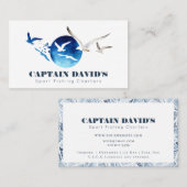 Schiff Seagull Sport Fishing Charters Visitenkarte (Vorne/Hinten)