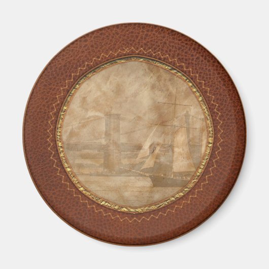 Schiff - Segeln - Clipper City Magnet (Vorne)