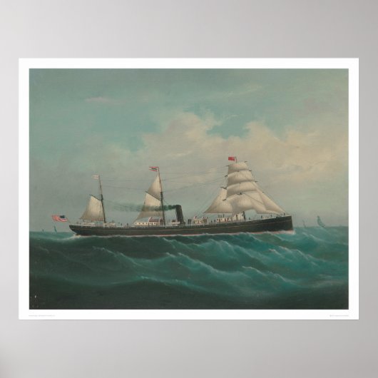 Schiff - Stadt Rio de Janeiro (1260) Poster (Vorne)