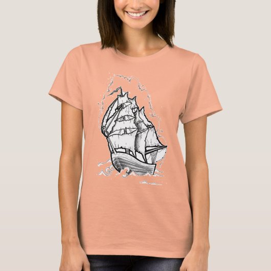 Schiff T-Shirt (Vorderseite)