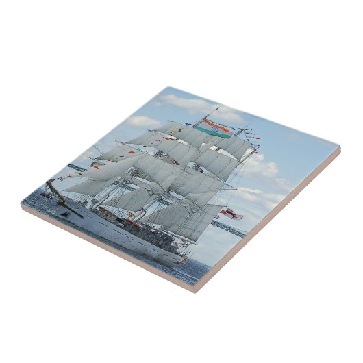 Schiff Tarangini Fliese (Seite)