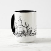Schiff Tasse (Vorderseite Links)