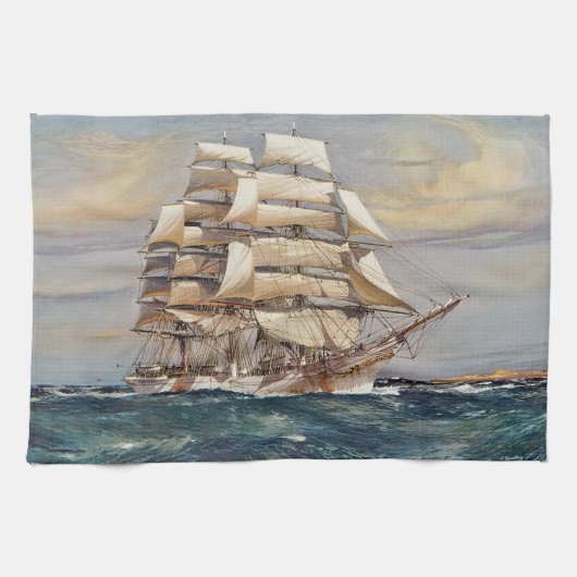 Schiff Thomas Stephens Küchentuch (Horizontal)