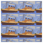 Schiff Titanic Baumwollstoff  Stoff (Muster)