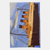 Schiff Titanic Küchentuch (Vertikal)