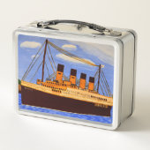 Schiff Titanic Lunchbox (Rückseite)
