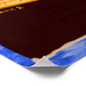 Schiff Titanic Poster (Ecke)