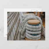 Schiff Turnbuckle Postkarte (Vorne/Hinten)