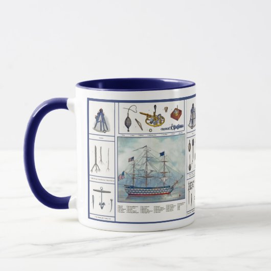 Schiff u. Möbel Tasse (Links)