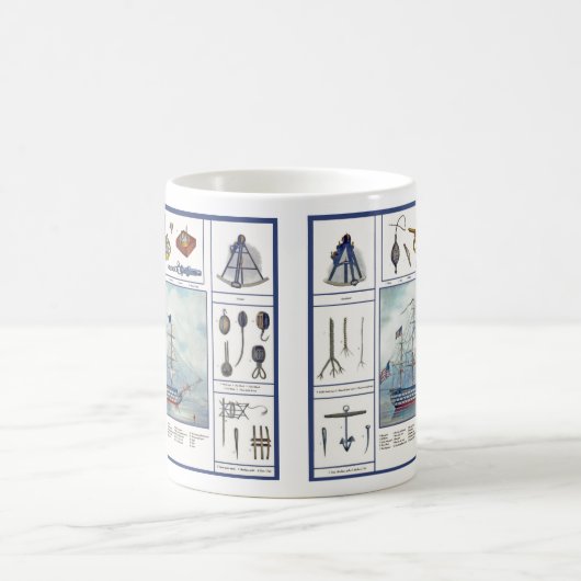 Schiff u. Möbel Tasse (Mittel)