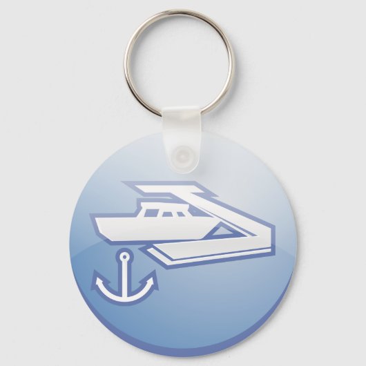Schiff und Anchor Schlüsselanhänger (Rückseite)