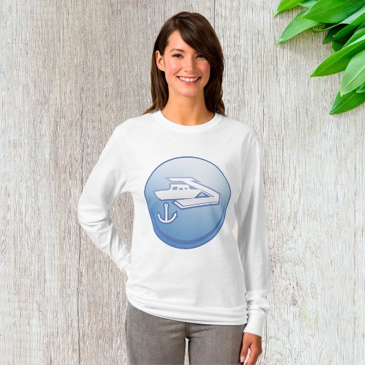 Schiff und Anchor T-Shirt