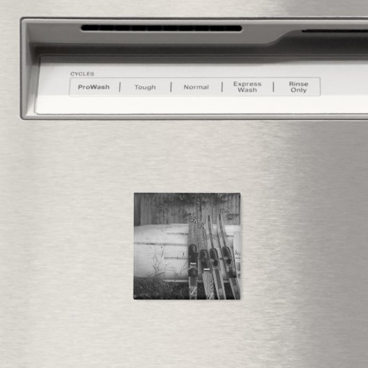 Schiff und Ski Themenmagnet Perfekt für den See Magnet (In Situ (Geschirrspüler))