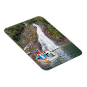 Schiff und Wasserfall, Chile Magnet (Rechte Seite)