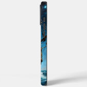 Schiff unter Sternenhimmel Case-Mate iPhone Hülle (Rückseite / Links)