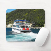 Schiff verlassend Maderno am Gardasee Mousepad (Mit Mouse)