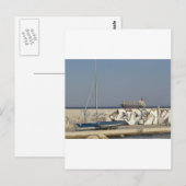 Schiff Verlassend Varna Postkarte (Vorne/Hinten)
