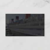 Schiff Visitenkarte (Rückseite)