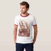 Schiff vs. Oktopus T-Shirt (Vorne ganz)