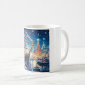 Schiff "Weihnachten/Winter" Kaffeetasse (VorderseiteRechts)