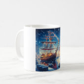 Schiff "Weihnachten/Winter" Kaffeetasse (Vorderseite Links)