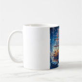 Schiff "Weihnachten/Winter" Kaffeetasse (Links)