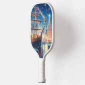 Schiff "Weihnachten/Winter" Pickleball Schläger (Links)