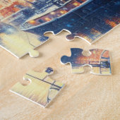 Schiff "Weihnachten/Winter" Puzzle (Seite)