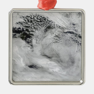 Schiff-Welle-förmige Wellenwolken Ornament Aus Metall