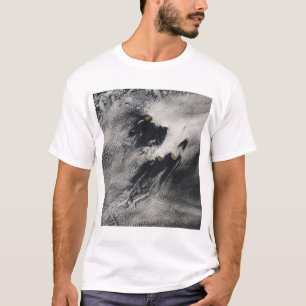 Schiff-Welle-förmige Wellenwolken- und T-Shirt