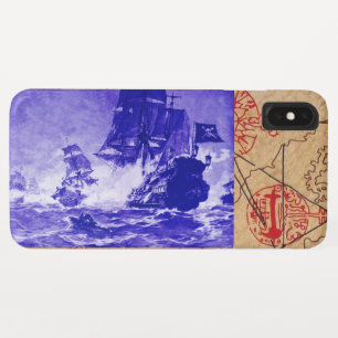 SCHIFFBATTLE ANTIQUE PIRATEN TREASKARTEN Case-Mate iPhone HÜLLE