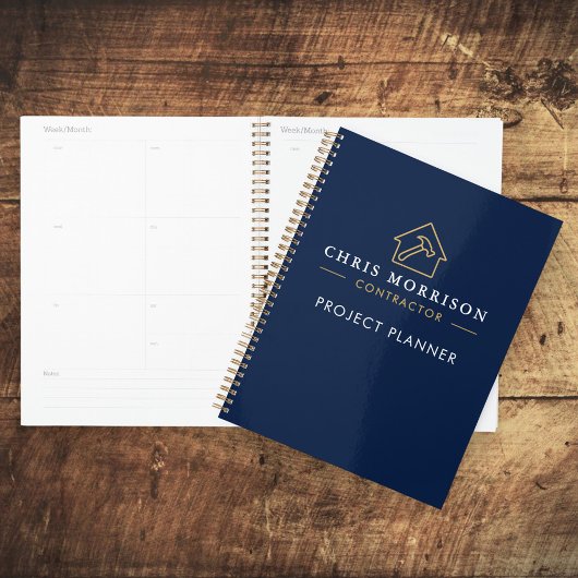 Schiffbau Navy Blue Gold Projekt Planer