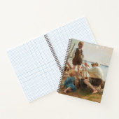 Schiffbauer (von Albert Edelfelt) Notizblock (Innenseite)