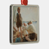 Schiffbauer (von Albert Edelfelt) Ornament Aus Metall (Rechts)