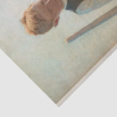 Schiffbauer (von Albert Edelfelt) Seidenpapier (Ausschnitt)