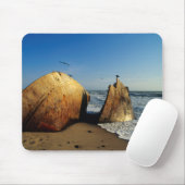 Schiffbruch am Strand, Skeleton Coast, Namibia Mousepad (Mit Mouse)