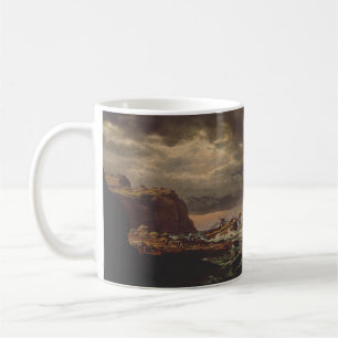 Schiffbruch an der norwegischen Küste von Johan Da Kaffeetasse