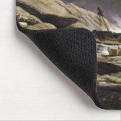 Schiffbruch auf der norwegischen Küste, 1831 Mousepad (Ecke)